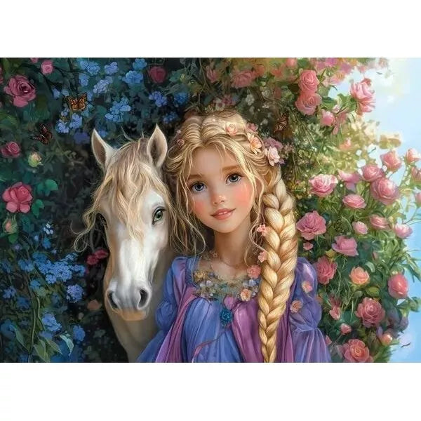 Castorland dėlionė Princess With A Horse 300 det