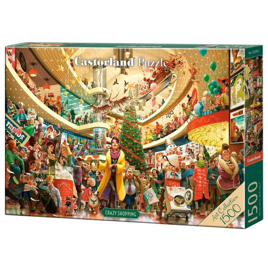 Castorland dėlionė ART kolekcija Crazy Shopping 1500 det.