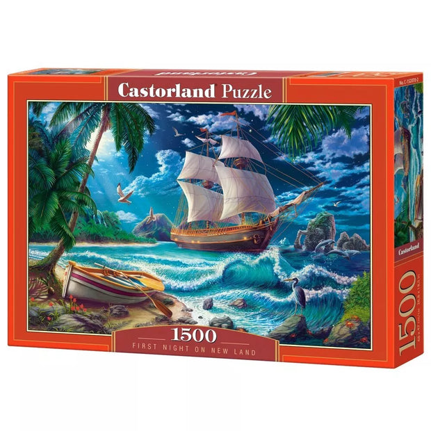 Castorland dėlionė First Night on New Land 1500 det.