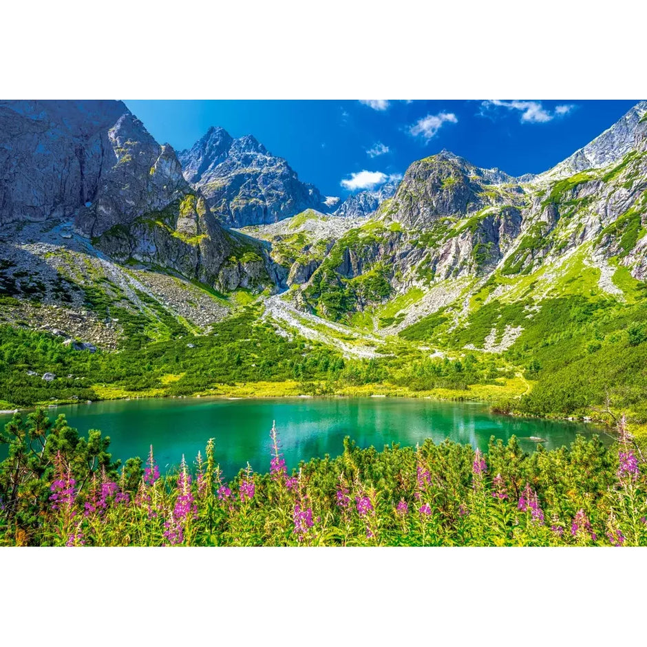 Castorland dėlionė Zelene Pleso Tatras Slovakia 1000 det.
