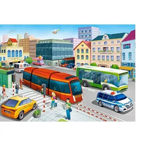 Castorland Dėlionė City Square 120 Det.