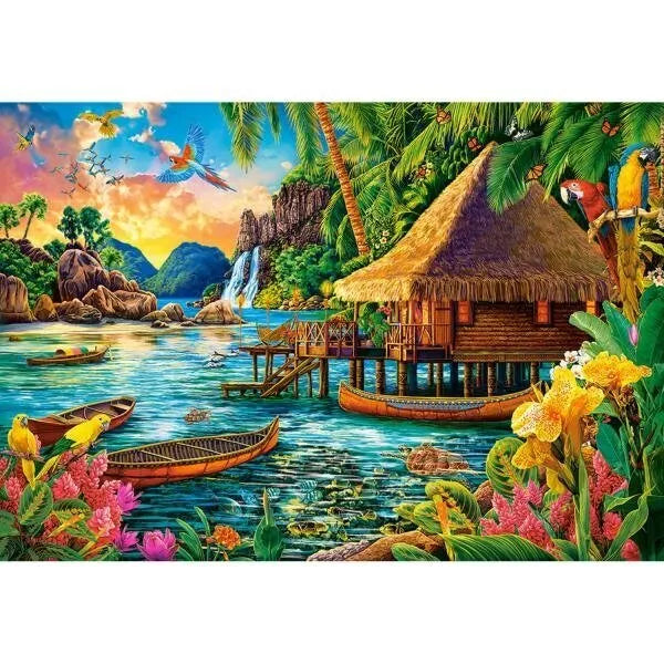 Castorland dėlionė Tropical Island 1000 det.