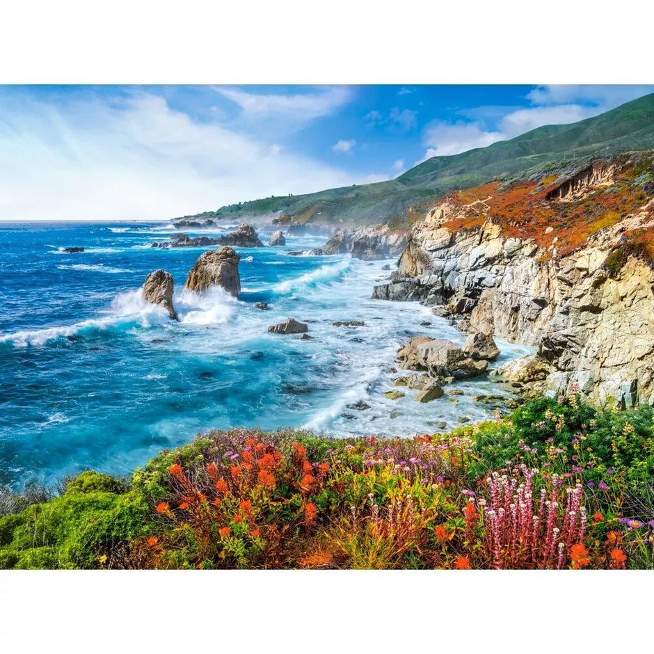 Castorland dėlionė Sur Coastline California  USA 2000 det.
