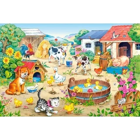 Castorland dėlionė  Farm 60 det.