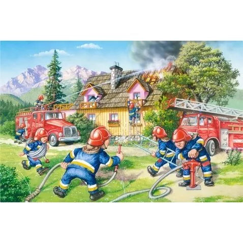 Castorland dėlionė Fire Brigade 40 det.