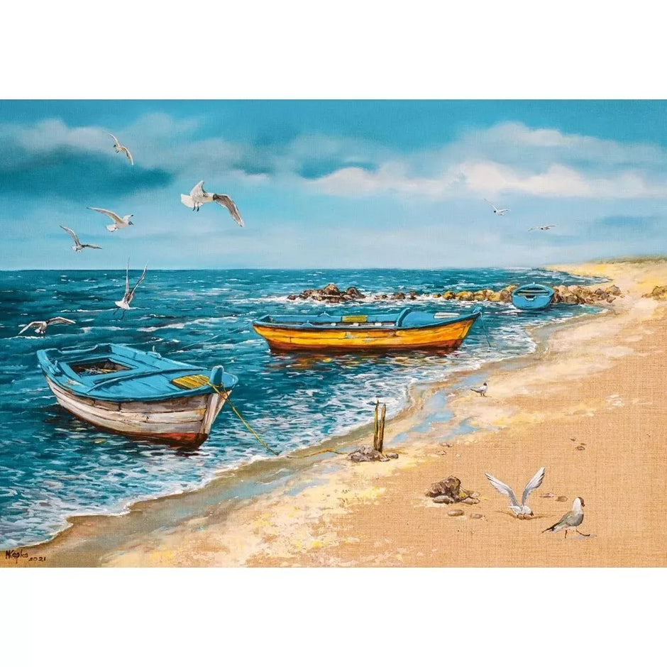 Castorland dėlionė Morning at the Seaside  Art Collection  500 det