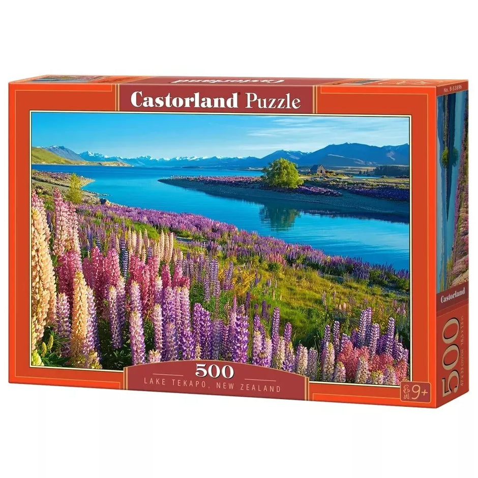 Castorland dėlionė Lake Tekapo New Zealand 500 det.