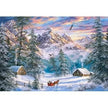 Castorland dėlionė Mountain Christmas 1000 det.