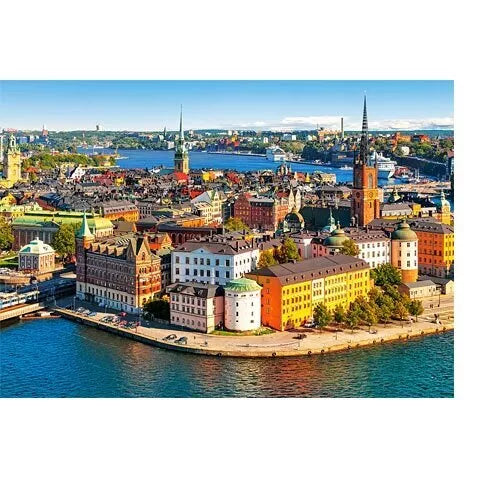 Castorland dėlionė The Old Town of Stockholm, Sweden 500 det.