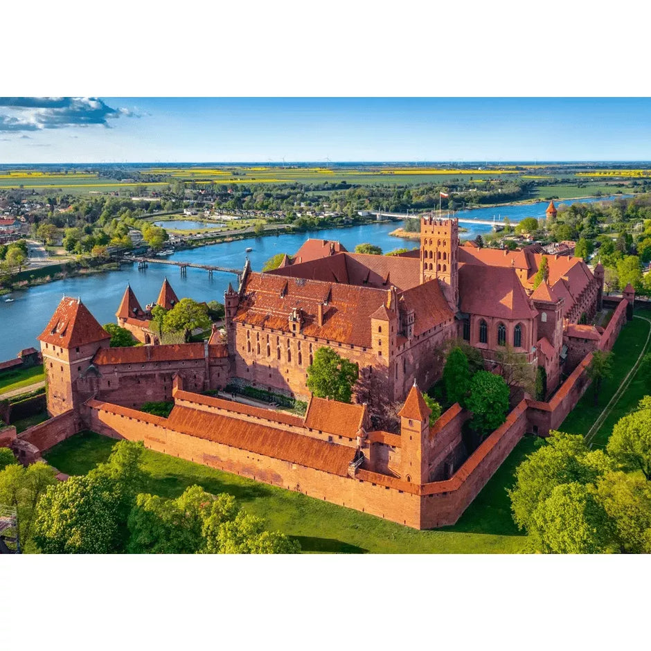 Castorland dėlionė View of The Marlborg  Castle, Poland 500 det