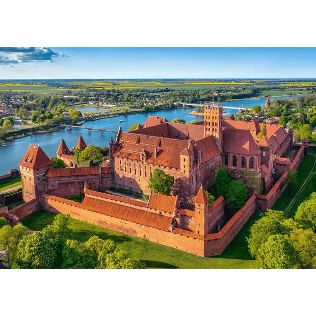 Castorland dėlionė View of The Marlborg  Castle, Poland 500 det