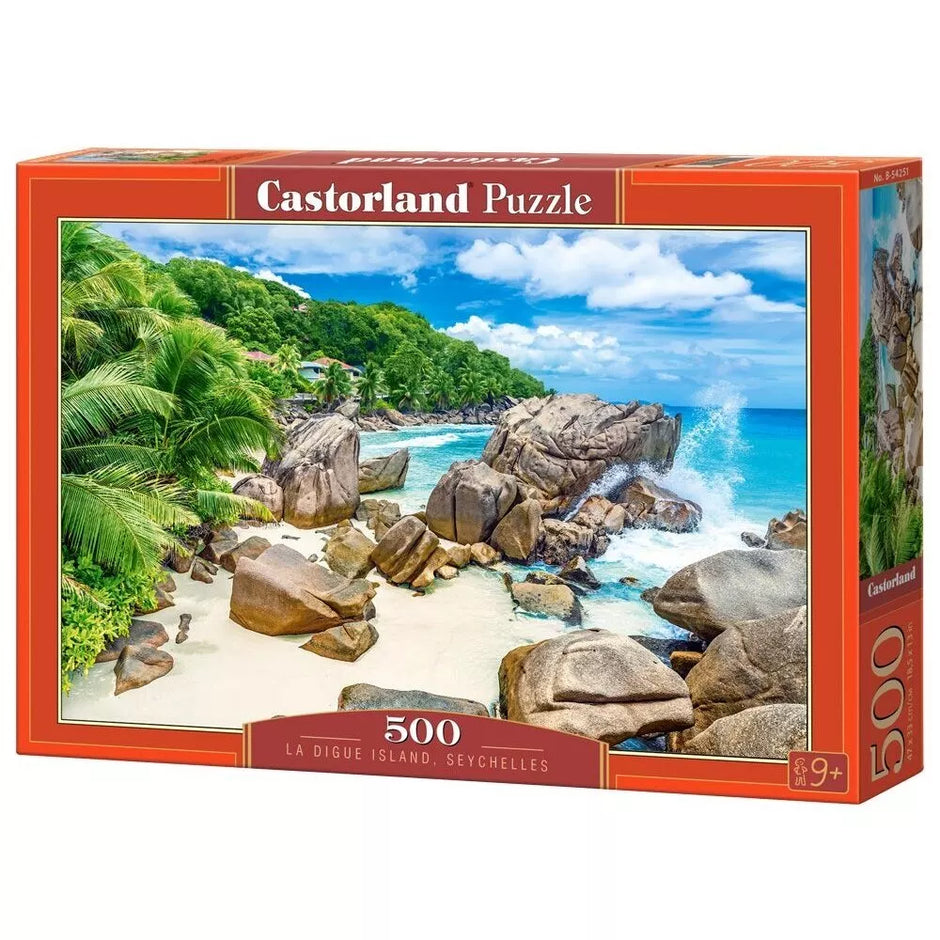 Castorland dėlionė La Digue Island, Seychelles 500 det