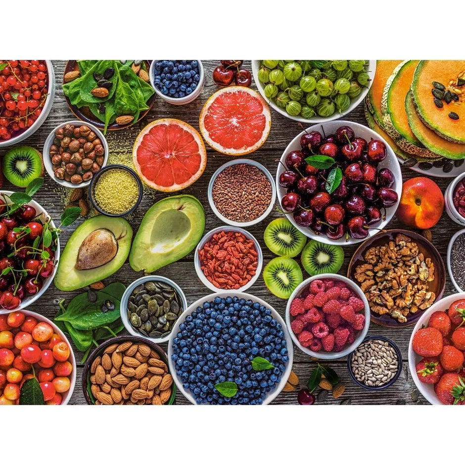 Castorland dėlionė Table Full  of Superfood 2000 det.