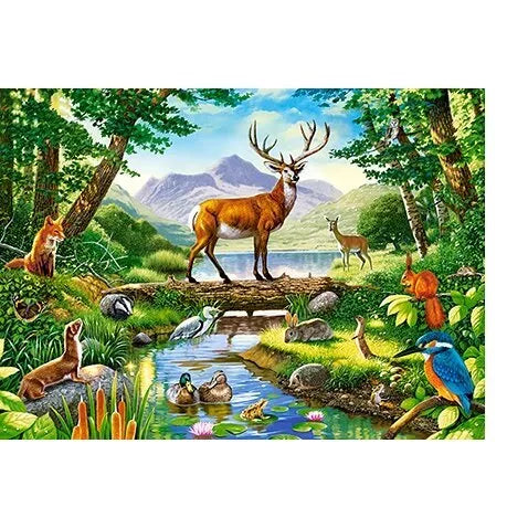 Castorland dėlionė Woodland Harmony 300 det.