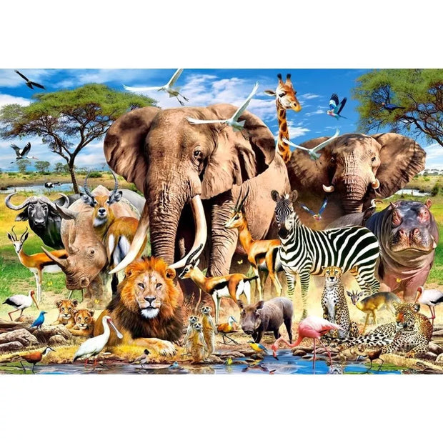 Castorland dėlionė Savanna Animals 1500 det.