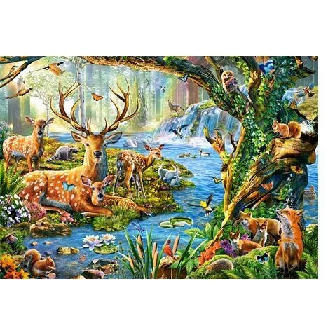 Castorland dėlionė Forest life 500 det