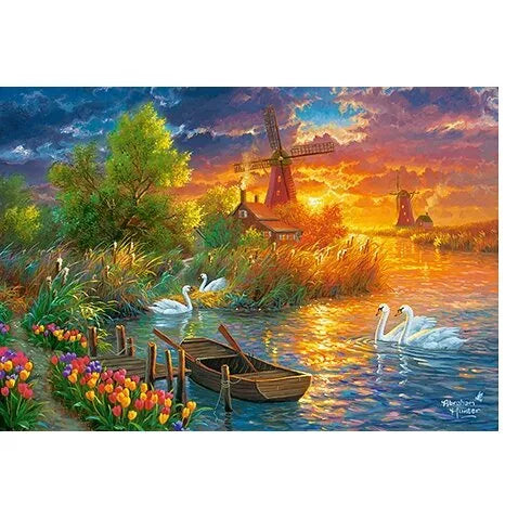 Castorland dėllionė  DUTCH IDYLL 1000 det.