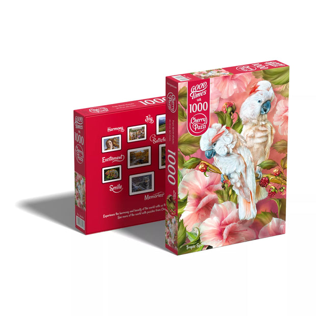 CherryPazzi dėlionė Tropic Spirits - Cockatoo 1000 det.