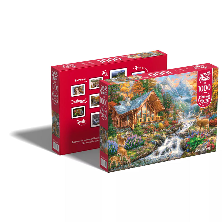 CherryPazzi dėlionė Alpine Sereniti 1000 det.