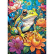 CherryPazzi dėlionė Flower Power Frog1000 det
