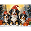 CherryPazzi dėlionė Holiday Puppies 1000 det