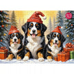 CherryPazzi dėlionė Holiday Puppies 1000 det