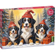 CherryPazzi dėlionė Holiday Puppies 1000 det