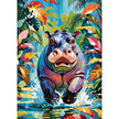 CherryPazzi dėlionė Happy Hippo 500 det