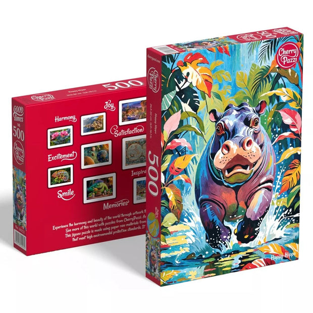 CherryPazzi dėlionė Happy Hippo 500 det