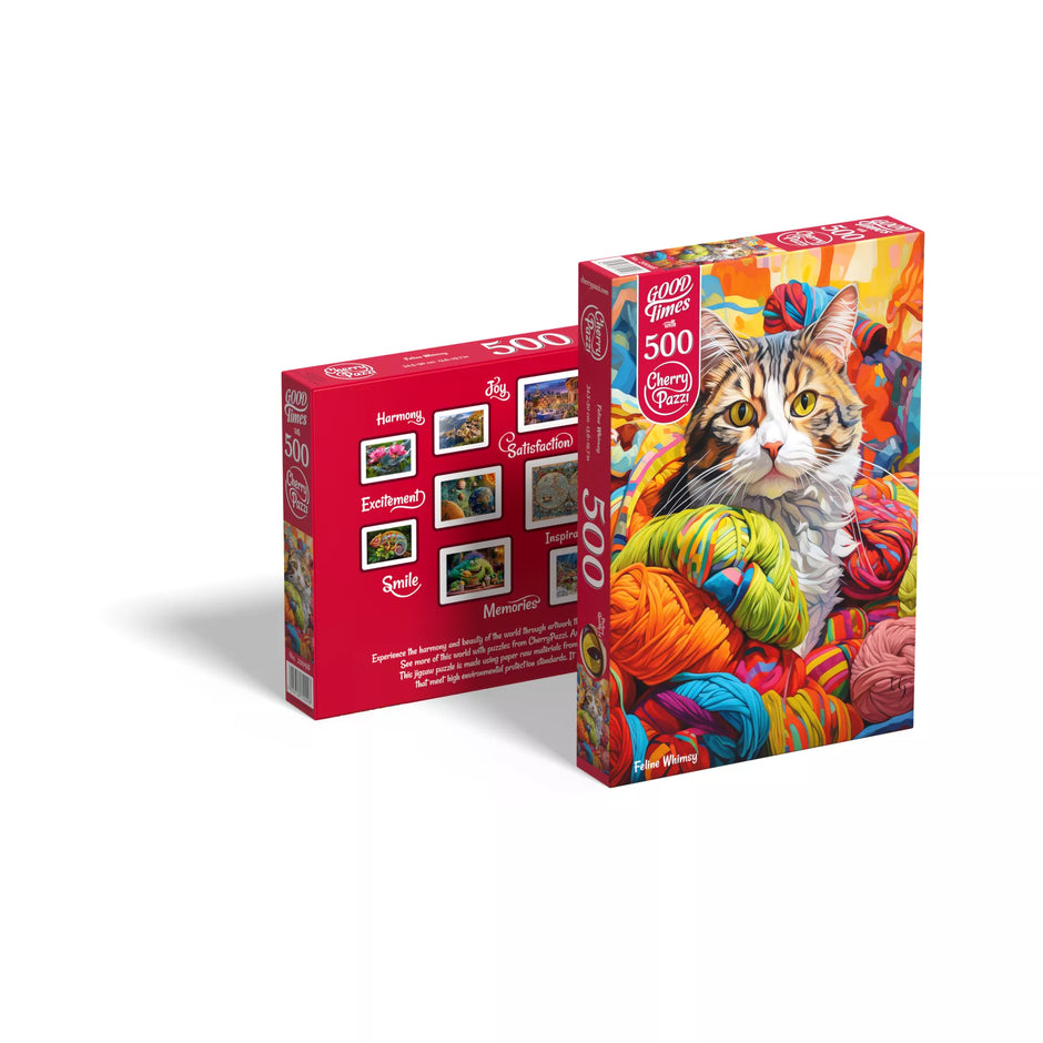 CherryPazzi dėlionė Feline Whimsy 500 det