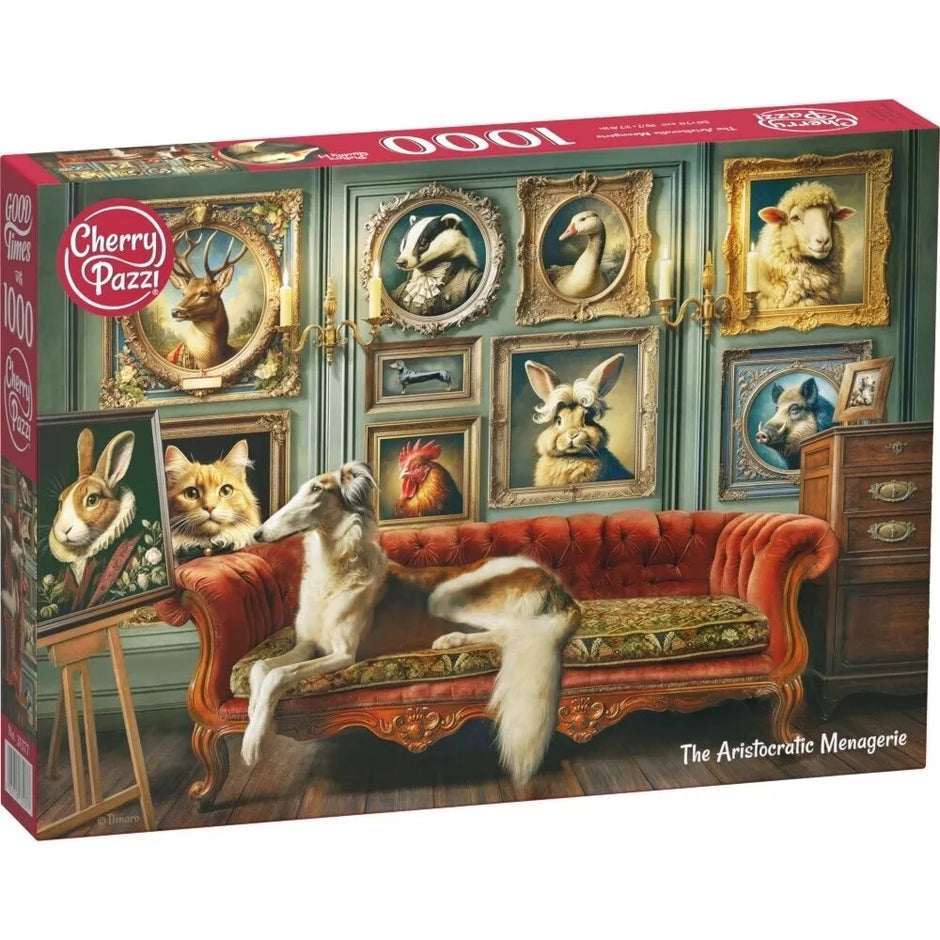 CherryPazzi dėlionė The Aristocratic Menagerie 1000 det