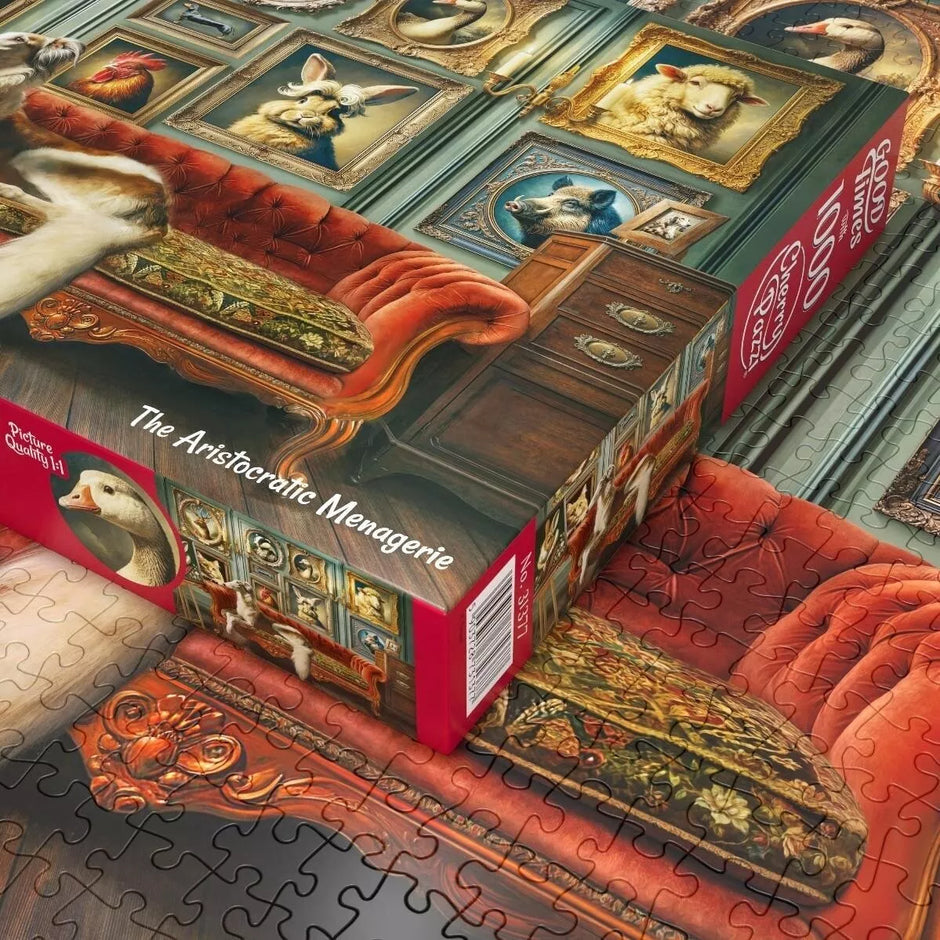 CherryPazzi dėlionė The Aristocratic Menagerie 1000 det