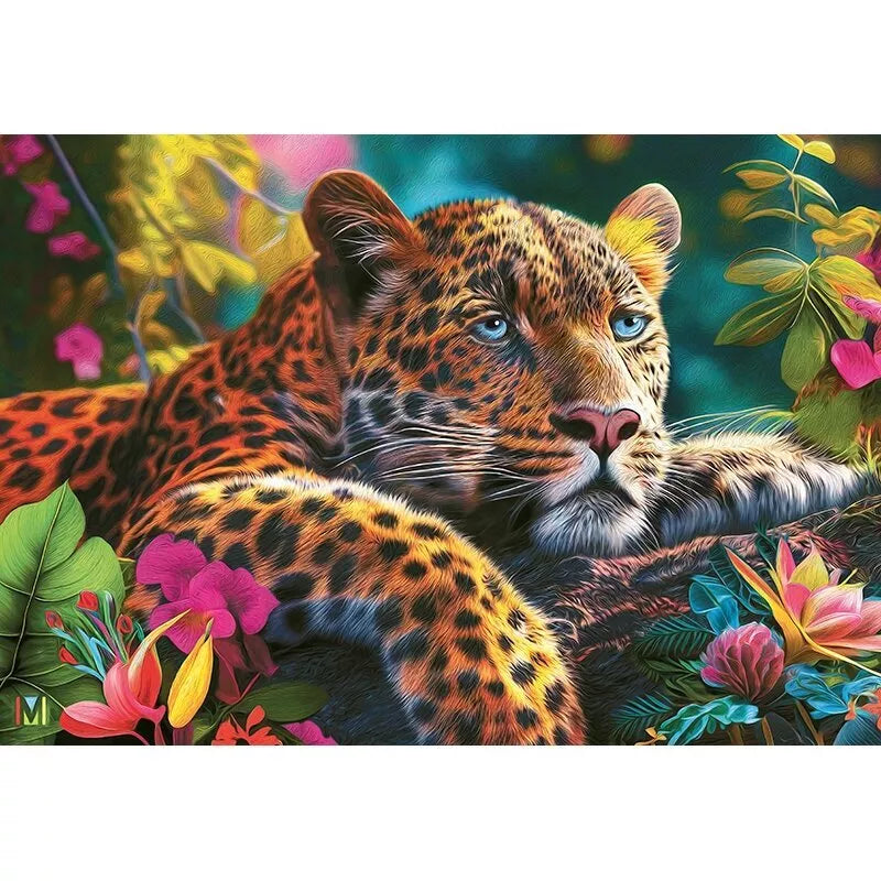 CherryPazzi dėlionė Reclining Leopard 500 det