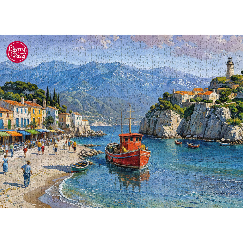 CherryPazzi dėlionė Seaside Village 1000 det