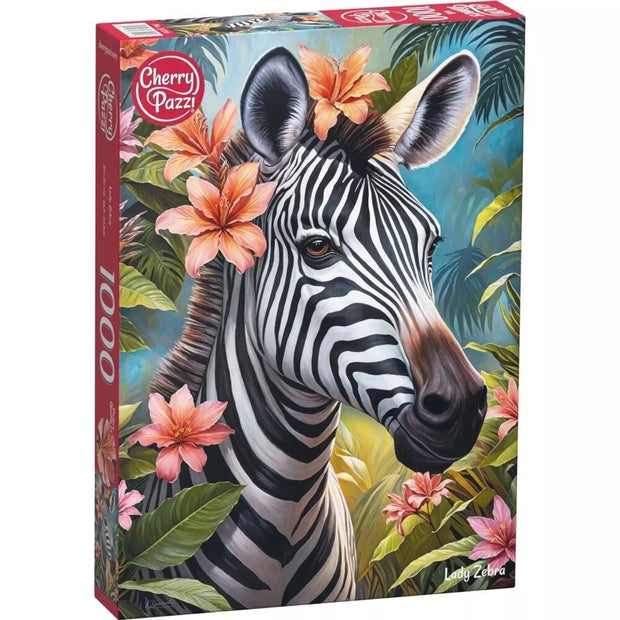 CherryPazzi dėlionė Lady Zebra 1000 det