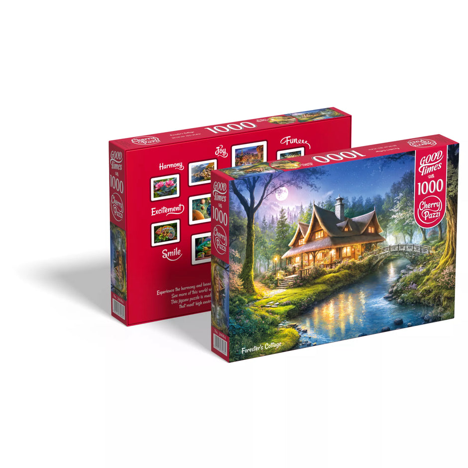 CherryPazzi dėlionė Foresters Cottage 1000 det