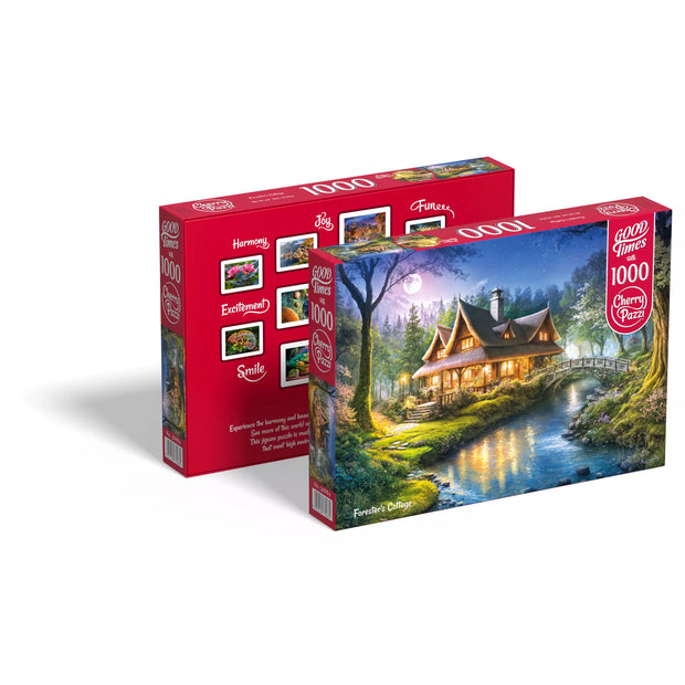 CherryPazzi dėlionė Foresters Cottage 1000 det
