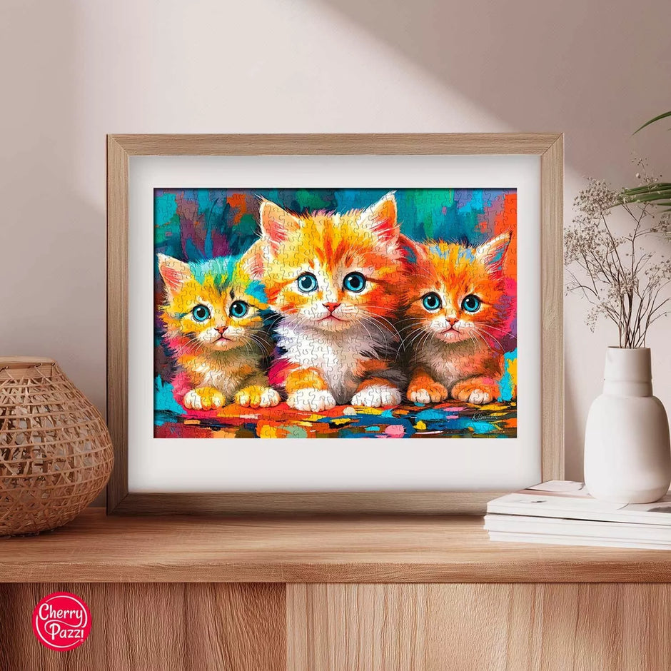 CherryPazzi dėlionė Three Little Hearts 500 det