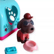 Cute Pet žaislas gyūnėlis su nameliu ir priedais 9 cm