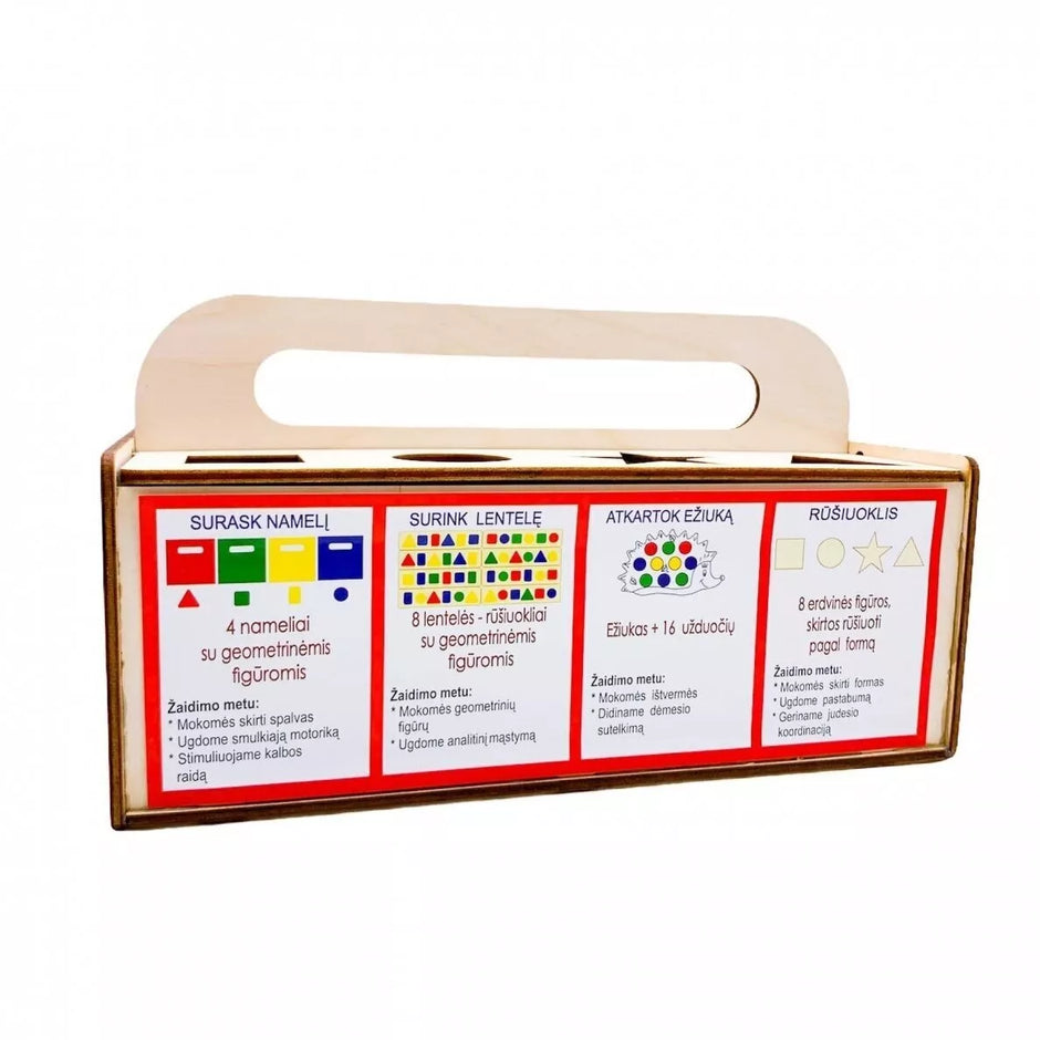 Master Wood medinis žaidimas Stebuklinga skrynelė