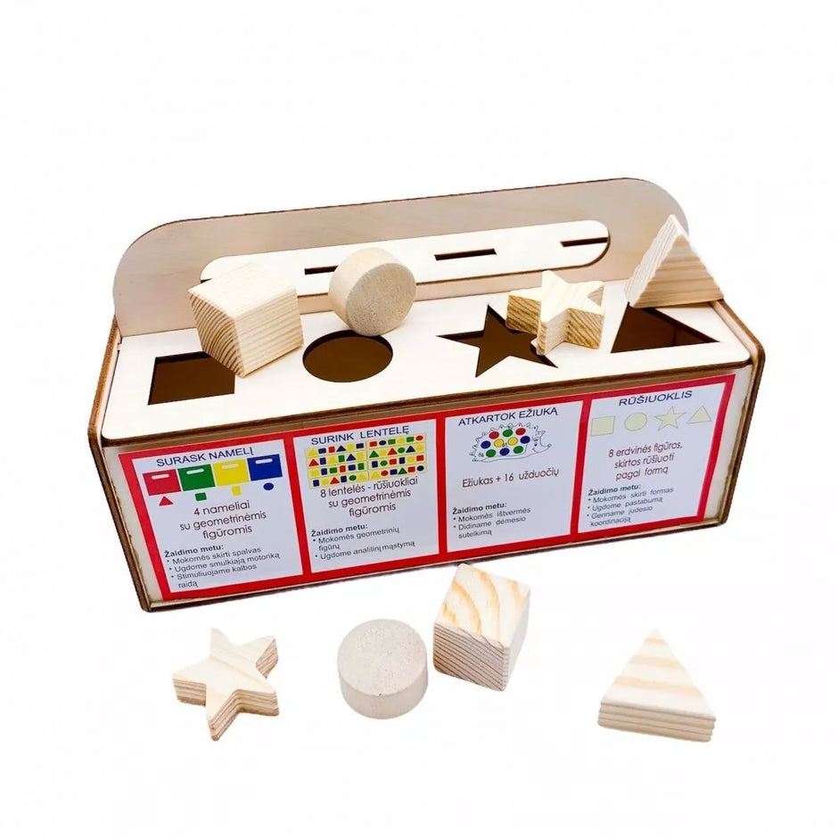 Master Wood medinis žaidimas Stebuklinga skrynelė