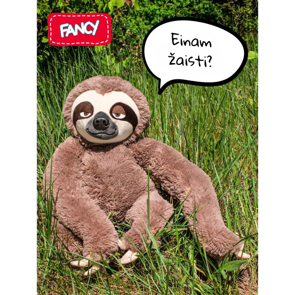 Fancy minkštas žaislas tinginys Braunis 57 cm