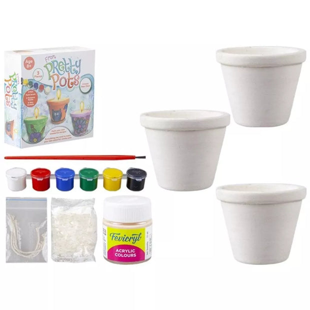 Žvakių su žvakidėmis gamybos ir dekoravimo rinkinys 579038