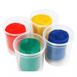 GENIO KIDS Natūralus plastilinas - modelinas, 4 spalvos po 140g