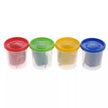 GENIO KIDS Natūralus plastilinas - modelinas, 4 spalvos po 140g