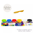 GENIO KIDS Natūralus plastilinas - modelinas, 6 spalvos