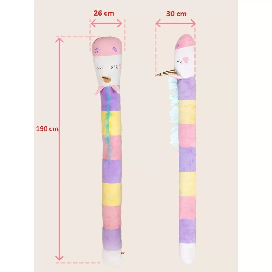 Fancy minkštas žaislas pagalvė vienaragis 190 cm