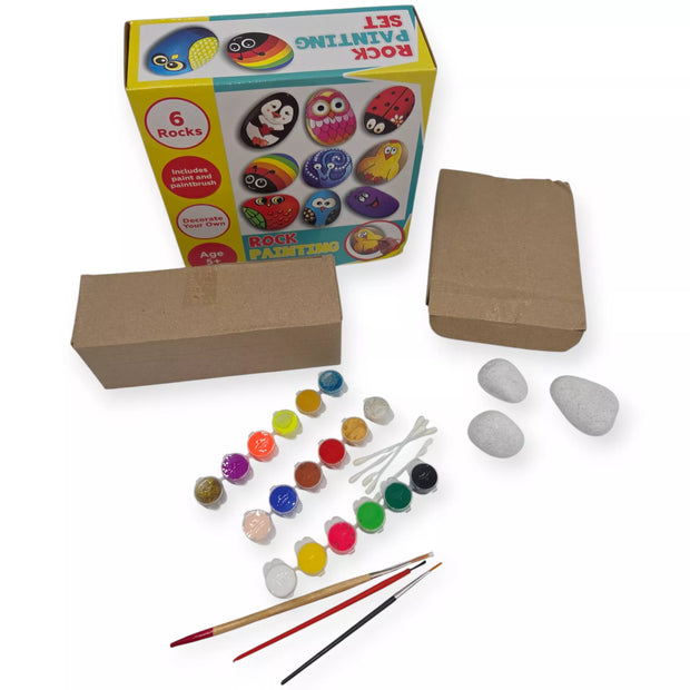 Kūrybos rinkinys tapyba ant akmenėlių