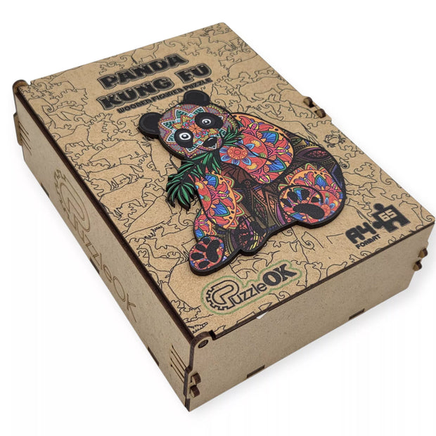 PUZZLEOK medinė dėlionė Panda 65 det