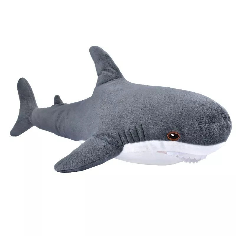 Fancy minkštas žaislas ryklys pilkas 98 cm